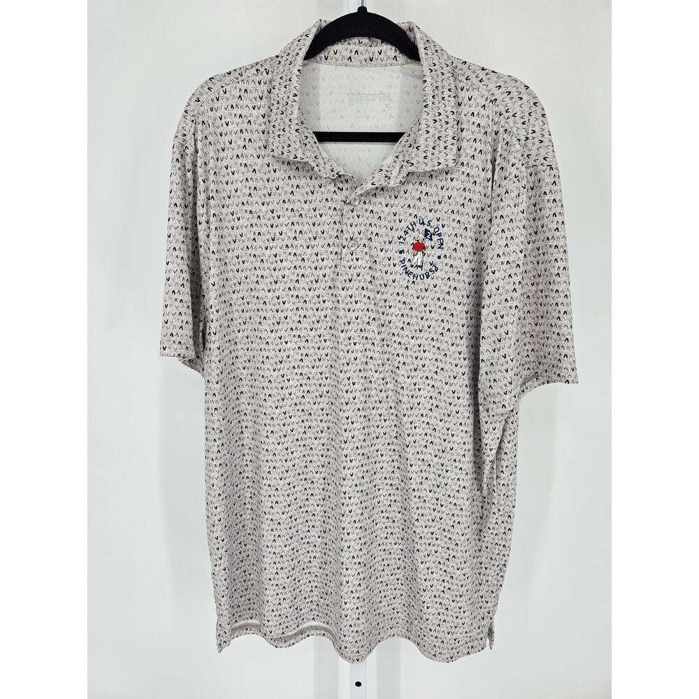 PINEHURST GOLF RESORT 124th US Open 2024 Size XL Polo Shirt Gray